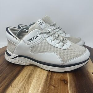 Zeba Arctic Men's Size 11 White Cosmic Black Hands-Free Comfort Sneakers Shoes